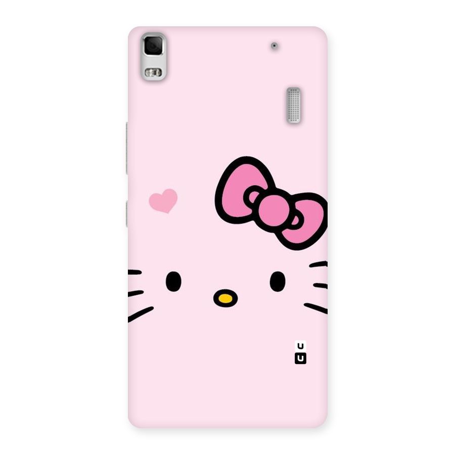 Cute Bow Face Back Case for Lenovo A7000