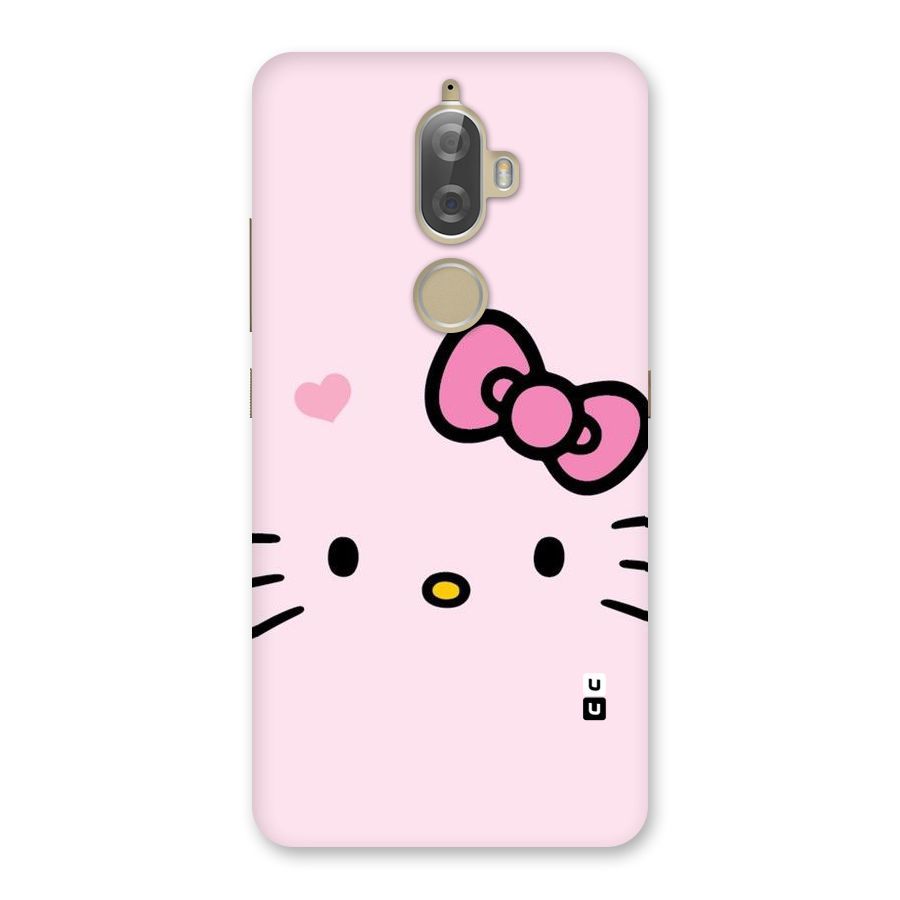 Cute Bow Face Back Case for Lenovo K8 Plus