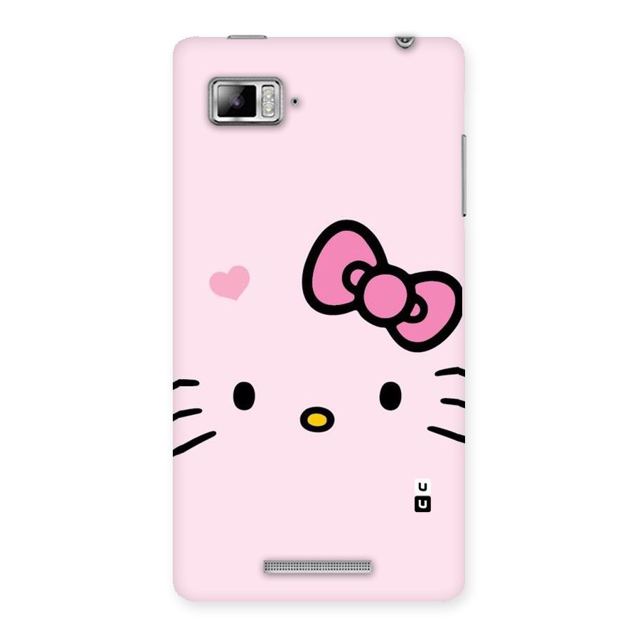 Cute Bow Face Back Case for Lenovo Vibe Z K910