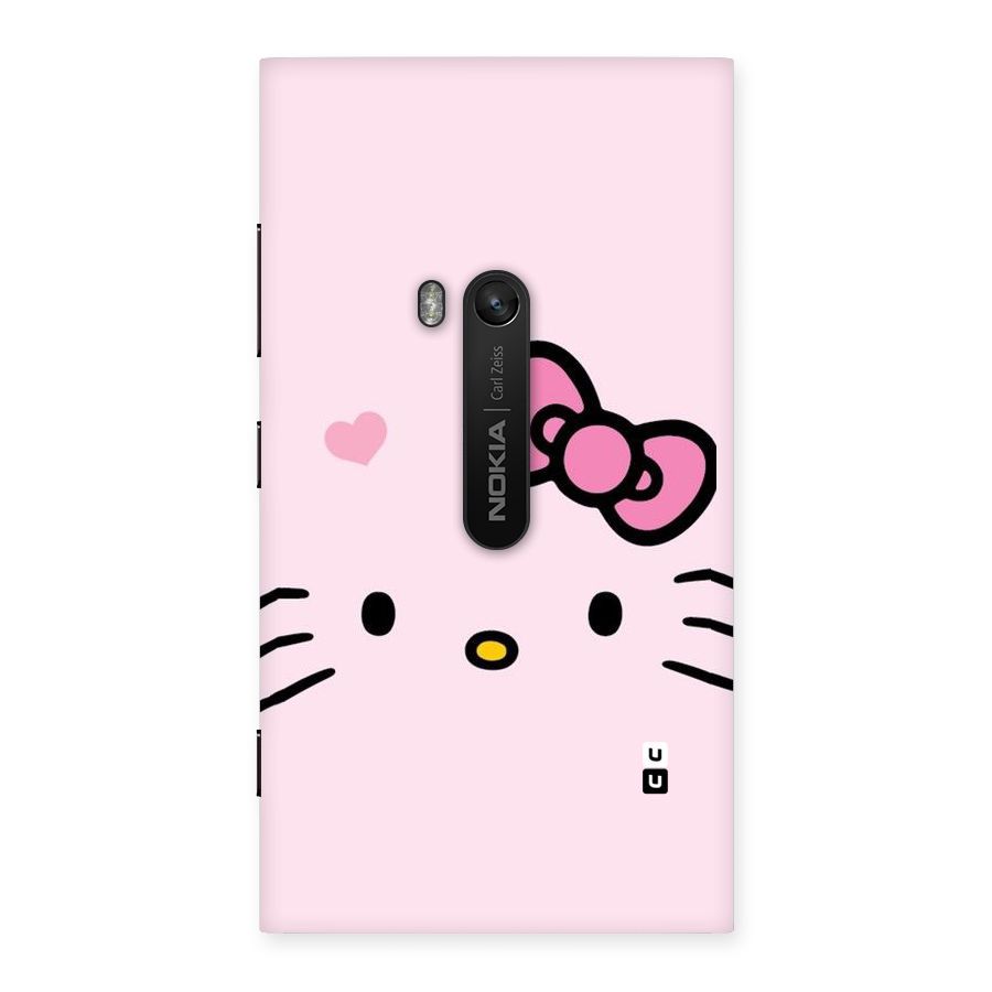 Cute Bow Face Back Case for Lumia 920