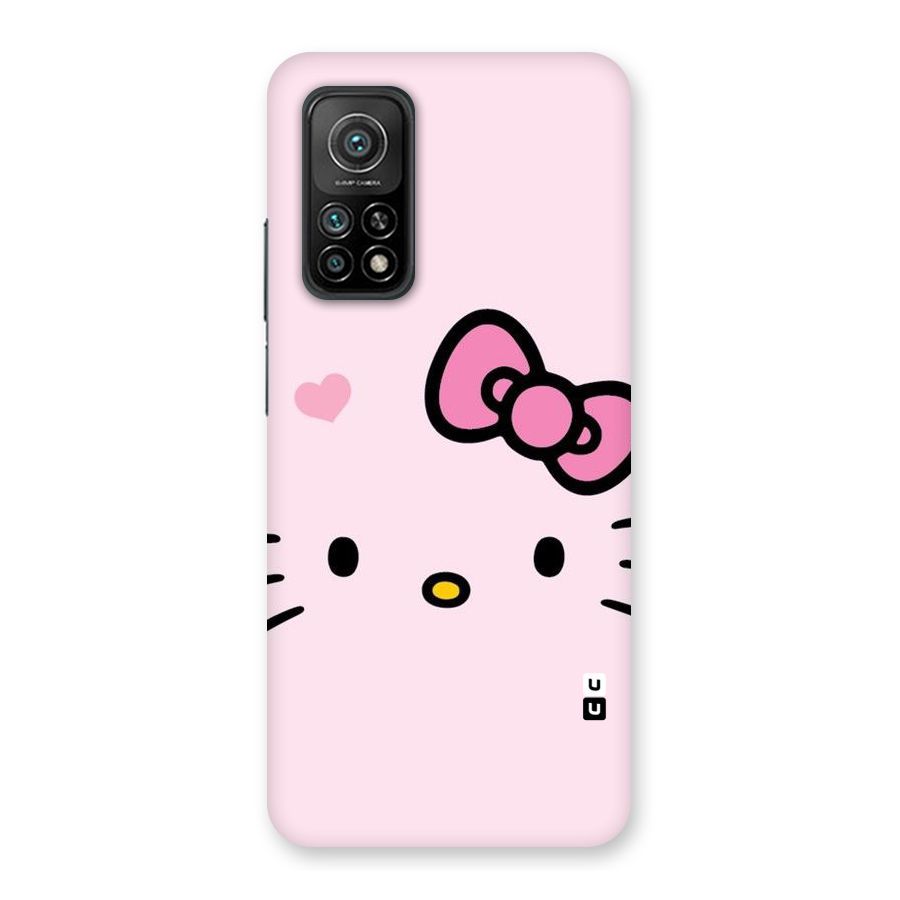 Cute Bow Face Back Case for Mi 10T 5G