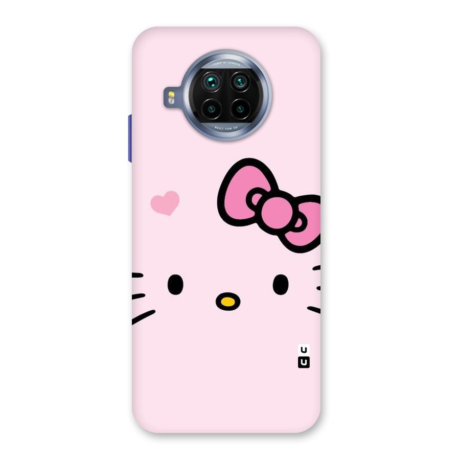 Cute Bow Face Back Case for Mi 10i