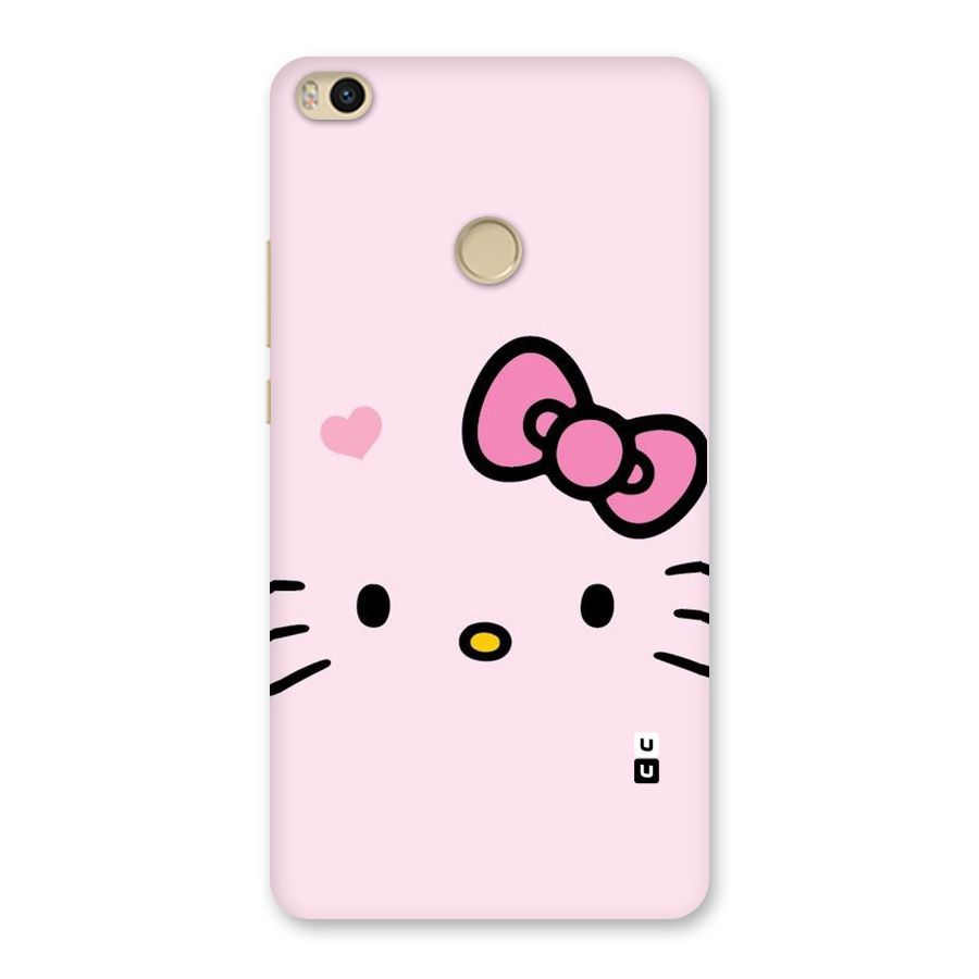 Cute Bow Face Back Case for Mi Max 2