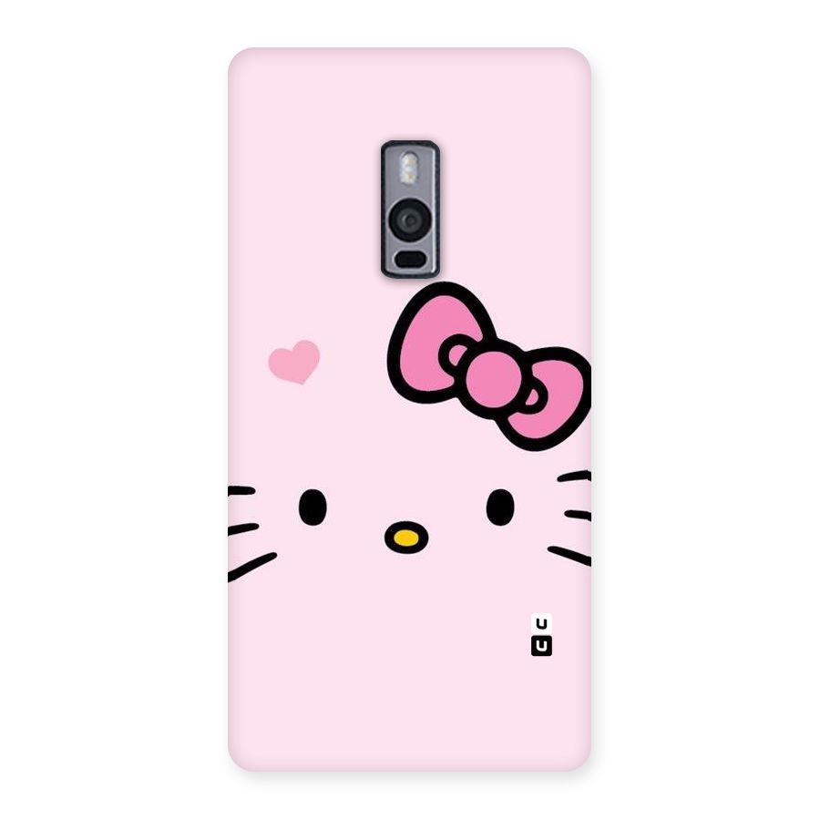 Cute Bow Face Back Case for OnePlus Two