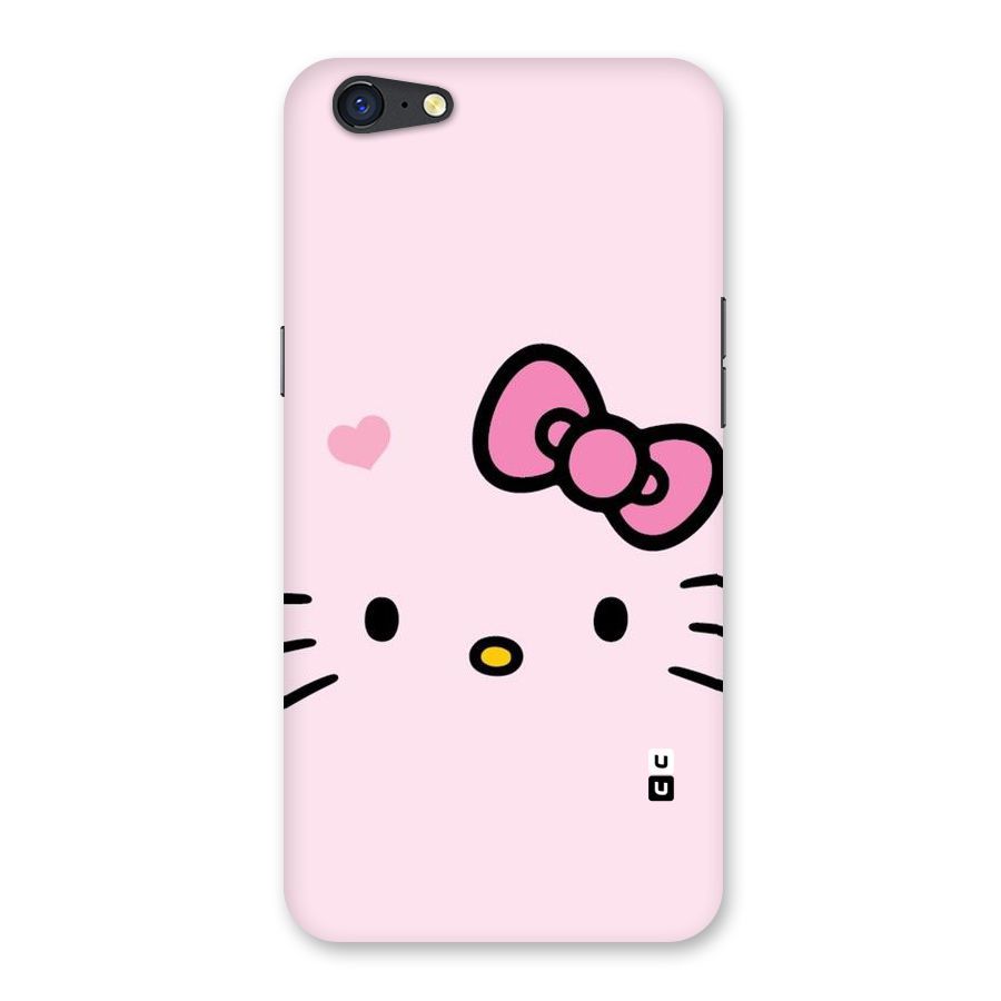 Cute Bow Face Back Case for Oppo A71