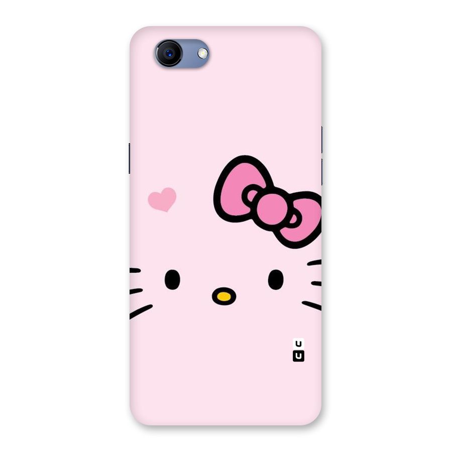 Cute Bow Face Back Case for Oppo Realme 1
