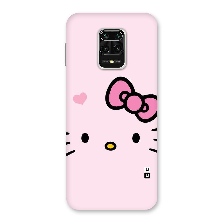 Cute Bow Face Back Case for Poco M2 Pro