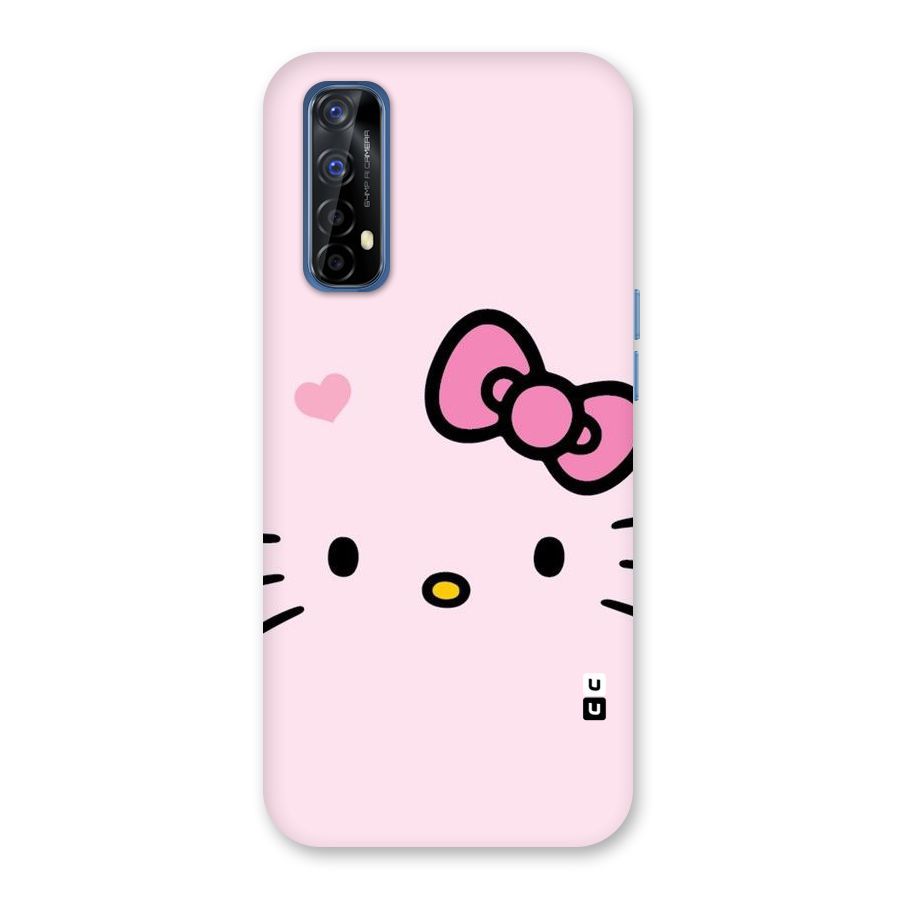 Cute Bow Face Back Case for Realme 7
