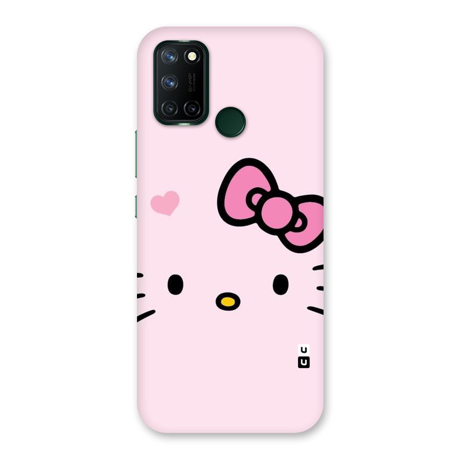 Cute Bow Face Back Case for Realme 7i