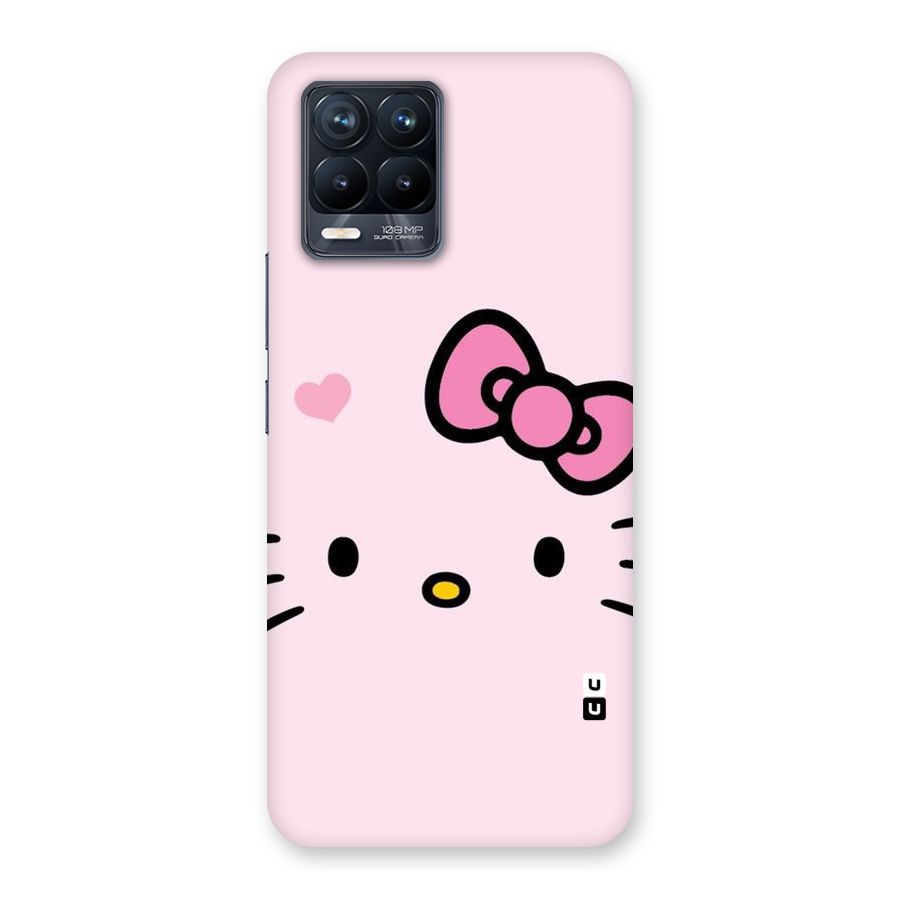 Cute Bow Face Back Case for Realme 8 Pro