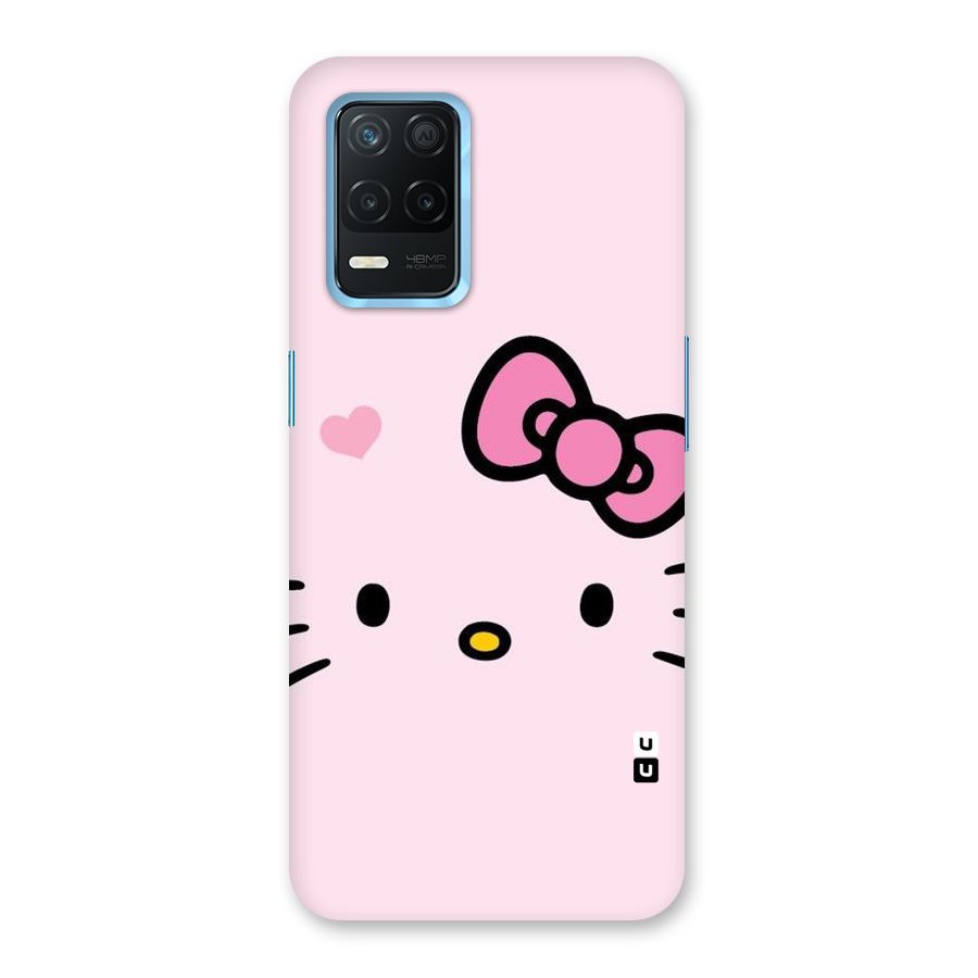 Cute Bow Face Back Case for Realme 8s 5G
