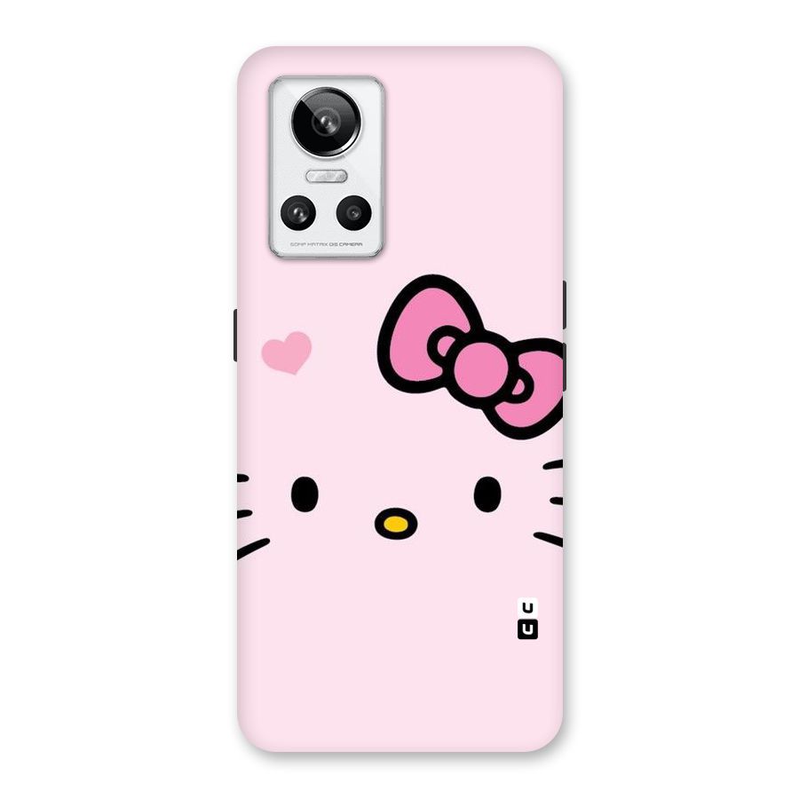 Cute Bow Face Back Case for Realme GT Neo 3