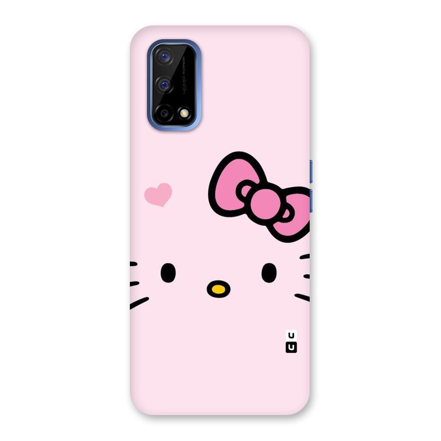 Cute Bow Face Back Case for Realme Narzo 30 Pro