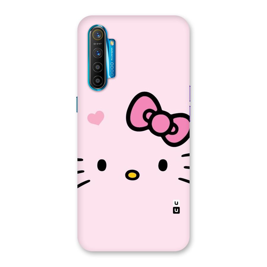 Cute Bow Face Back Case for Realme XT