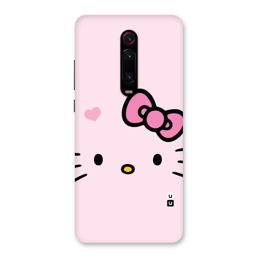 Cute Bow Face Back Case for Redmi K20