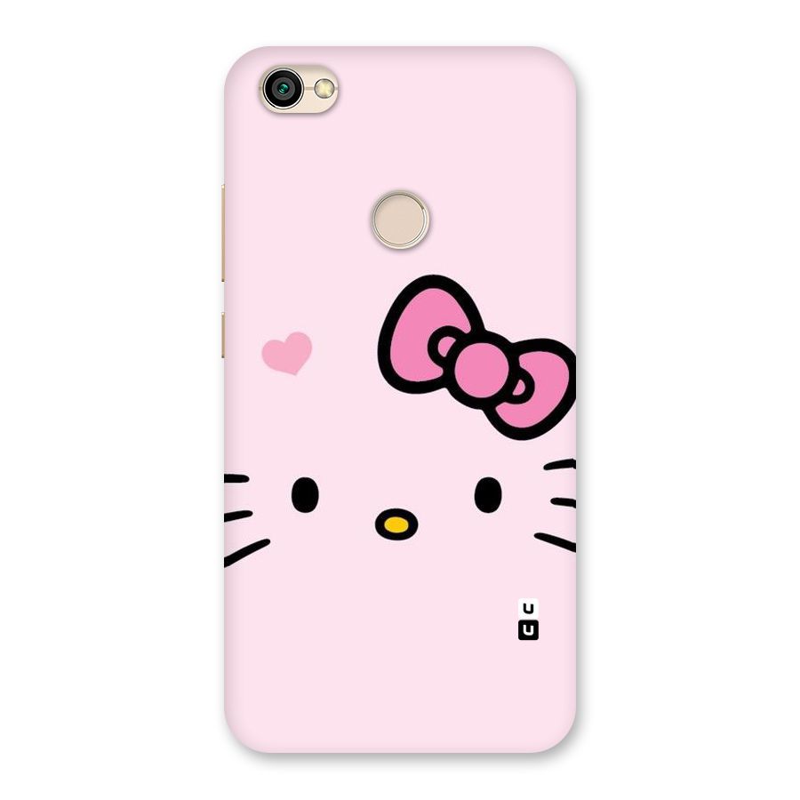 Cute Bow Face Back Case for Redmi Y1 2017