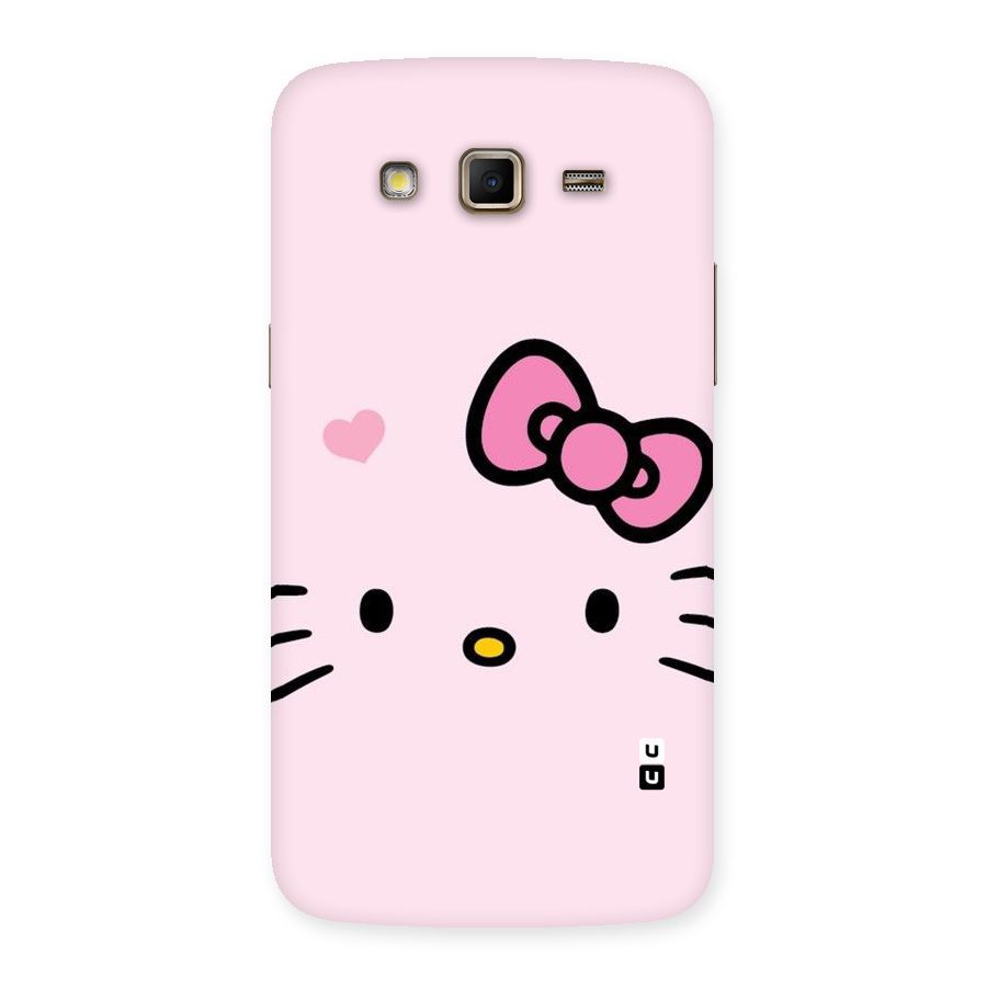 Cute Bow Face Back Case for Samsung Galaxy Grand 2