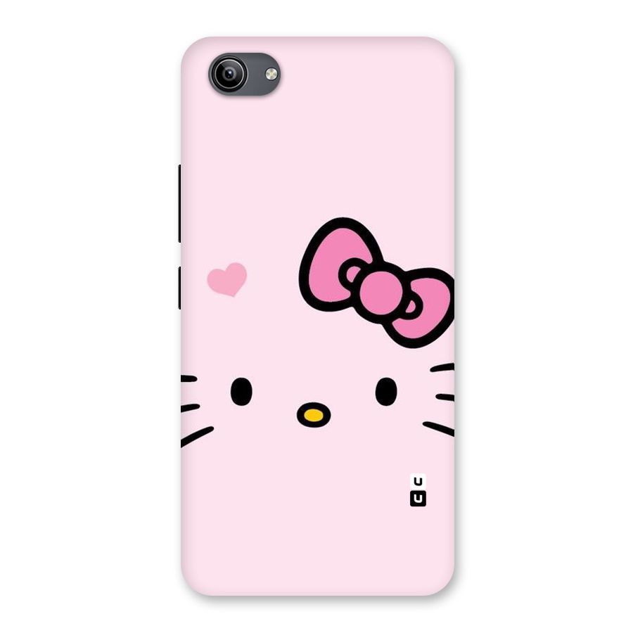 Cute Bow Face Back Case for Vivo Y81i