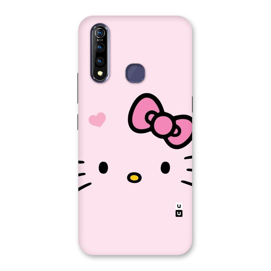 Cute Bow Face Back Case for Vivo Z1 Pro