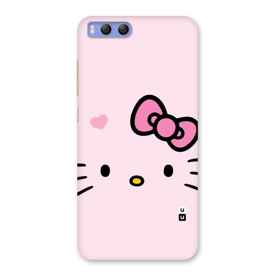Cute Bow Face Back Case for Xiaomi Mi 6