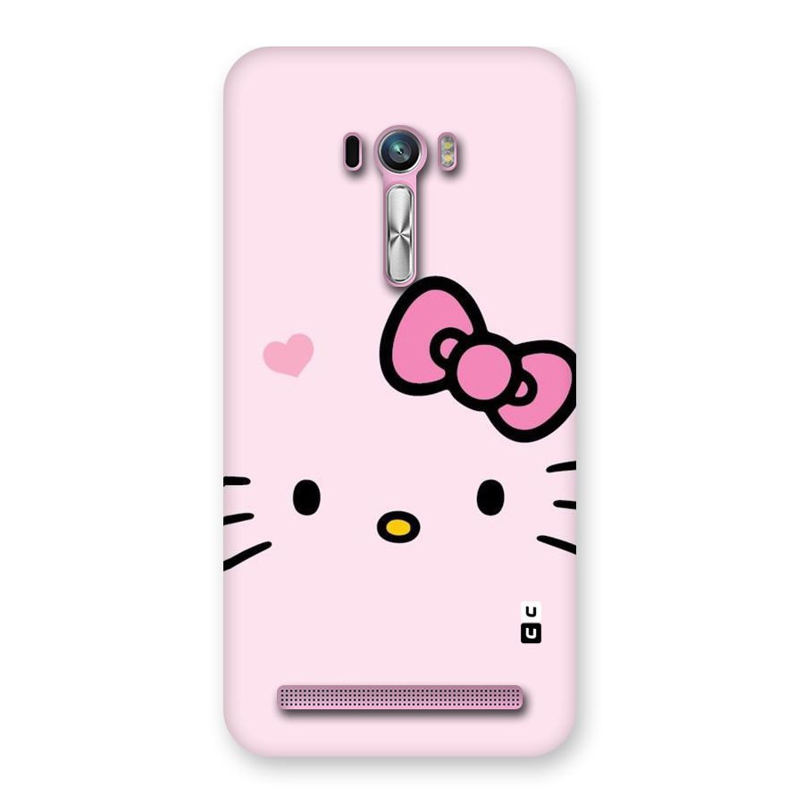 Cute Bow Face Back Case for Zenfone Selfie