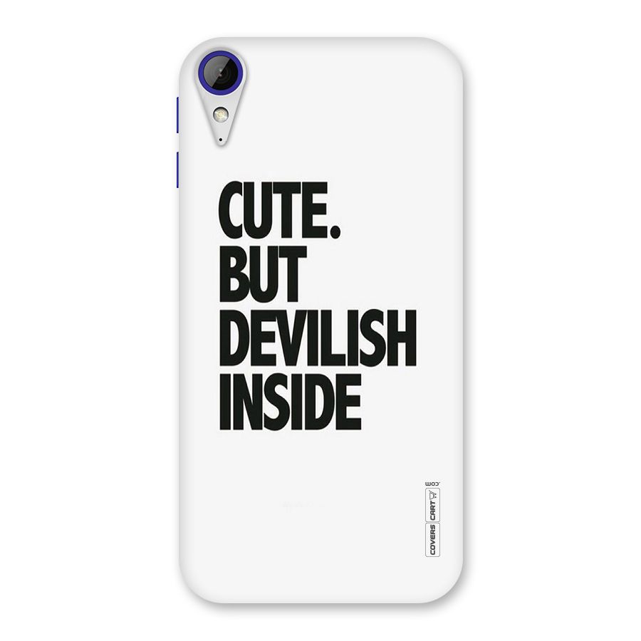 Cute But Devil Back Case for Desire 830