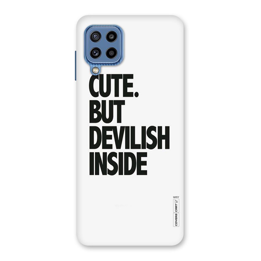 Cute But Devil Back Case for Galaxy M32