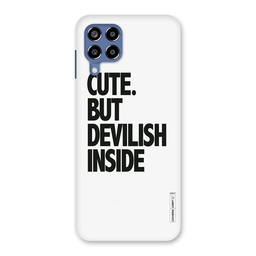 Cute But Devil Back Case for Galaxy M53 5G