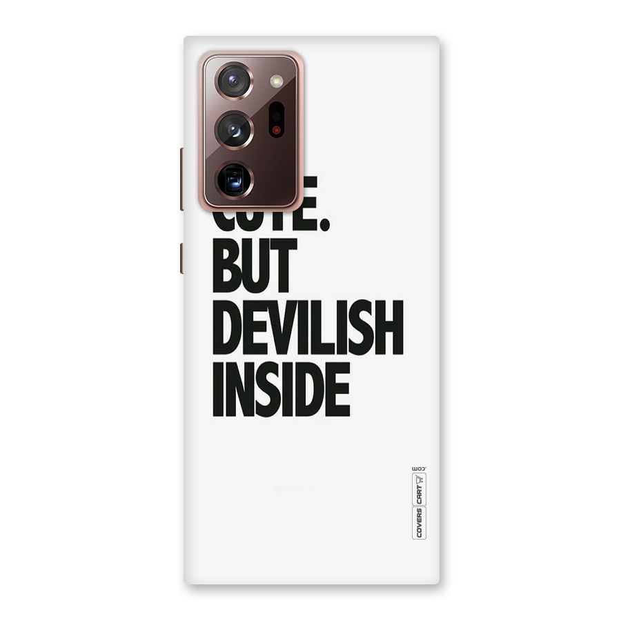 Cute But Devil Back Case for Galaxy Note 20 Ultra