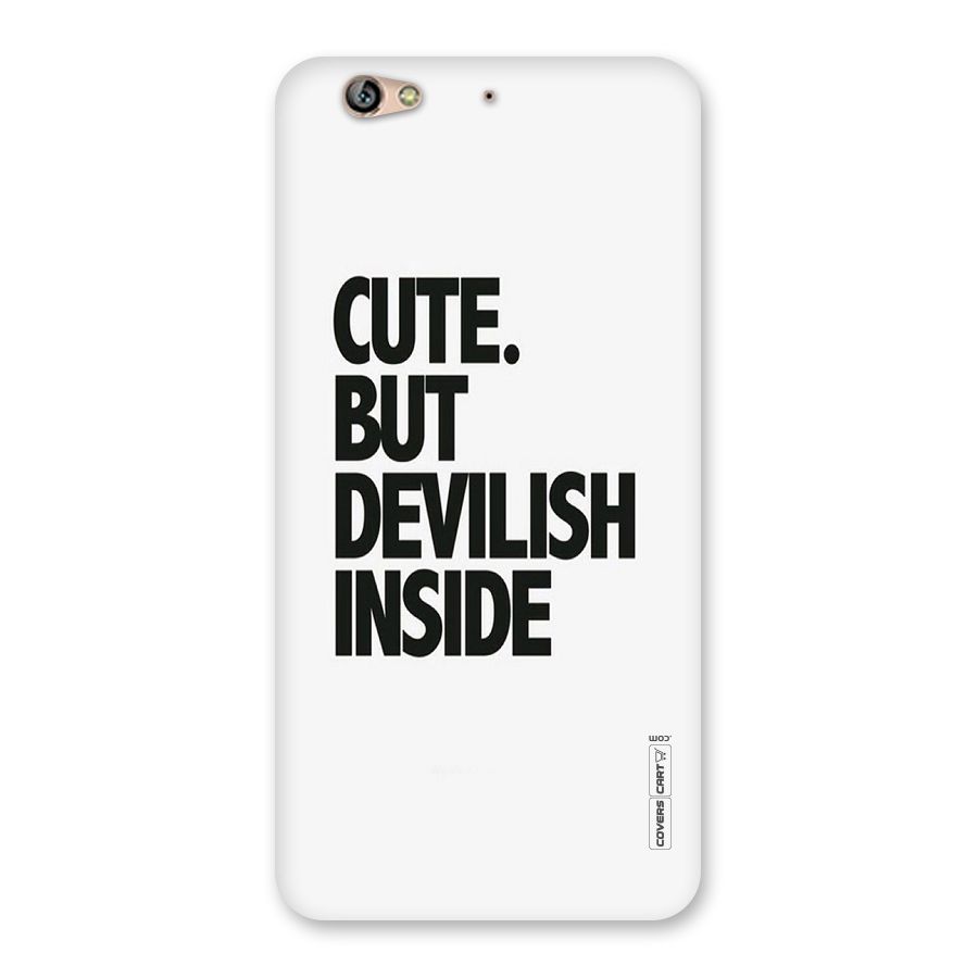 Cute But Devil Back Case for Gionee S6