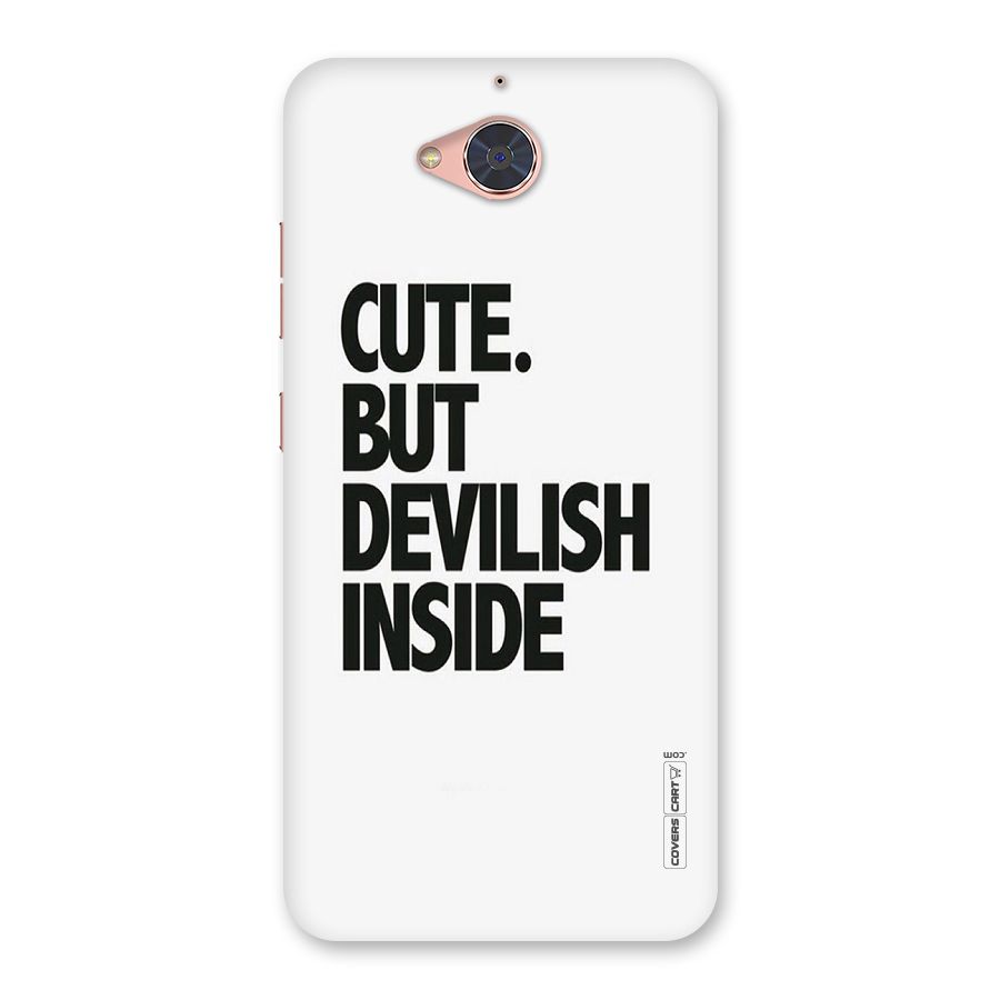 Cute But Devil Back Case for Gionee S6 Pro