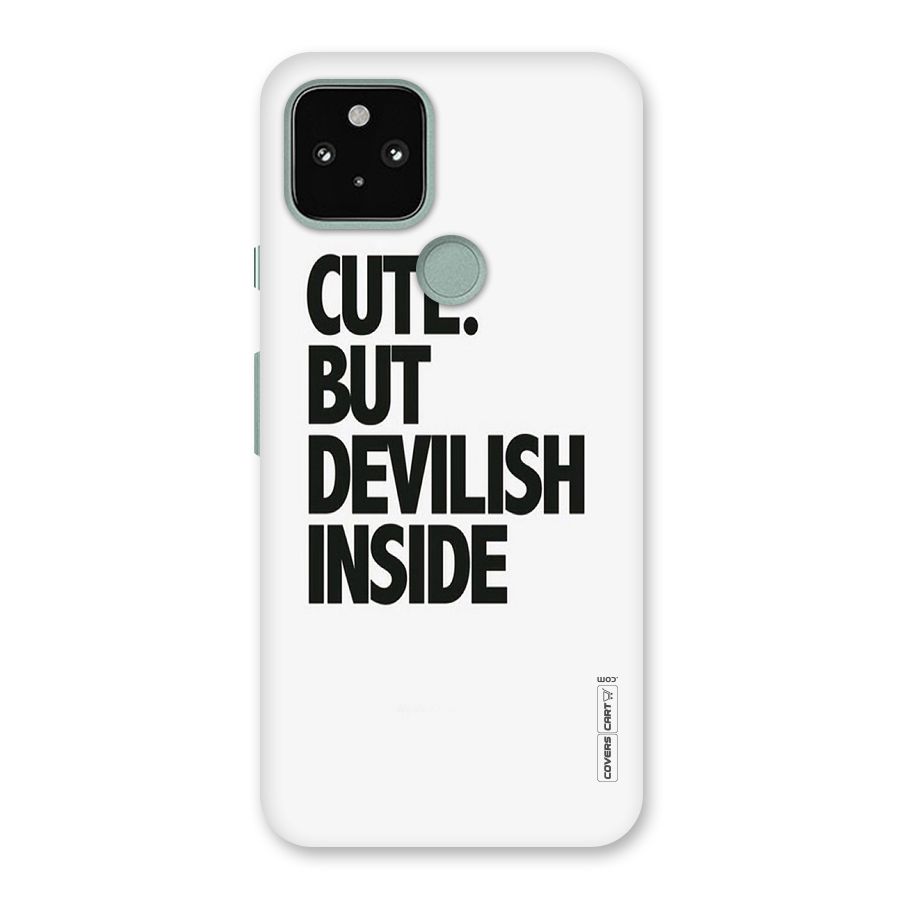 Cute But Devil Back Case for Google Pixel 5