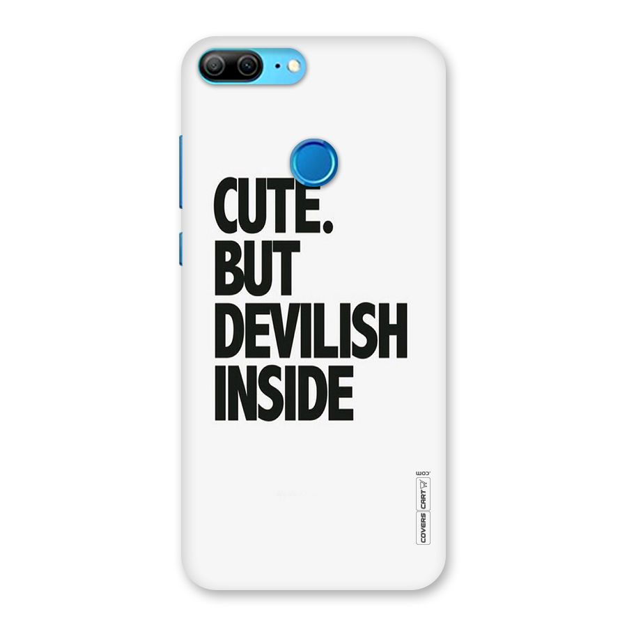 Cute But Devil Back Case for Honor 9 Lite