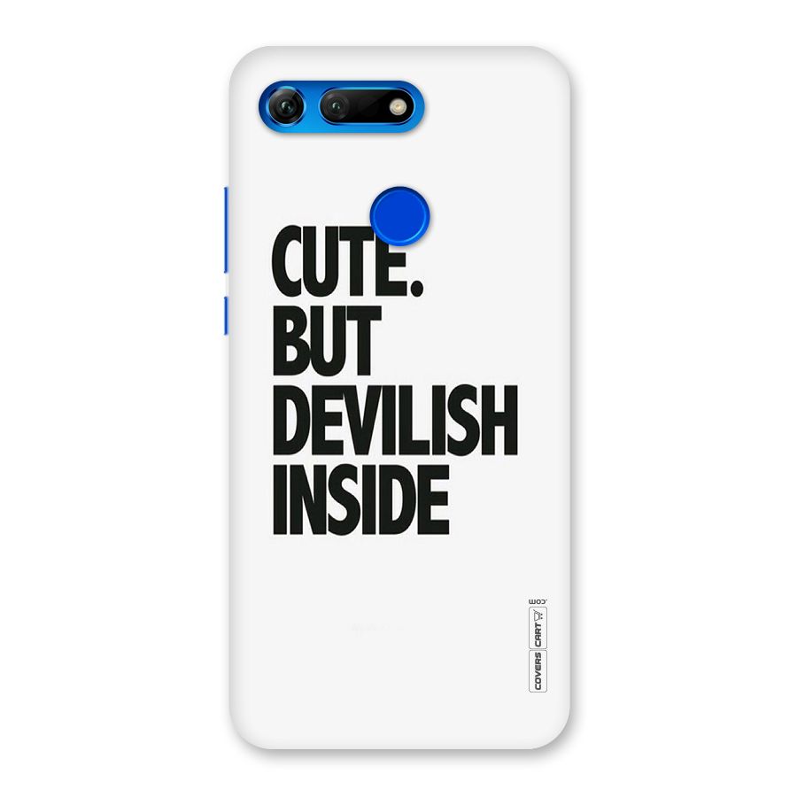 Cute But Devil Back Case for Honor View 20