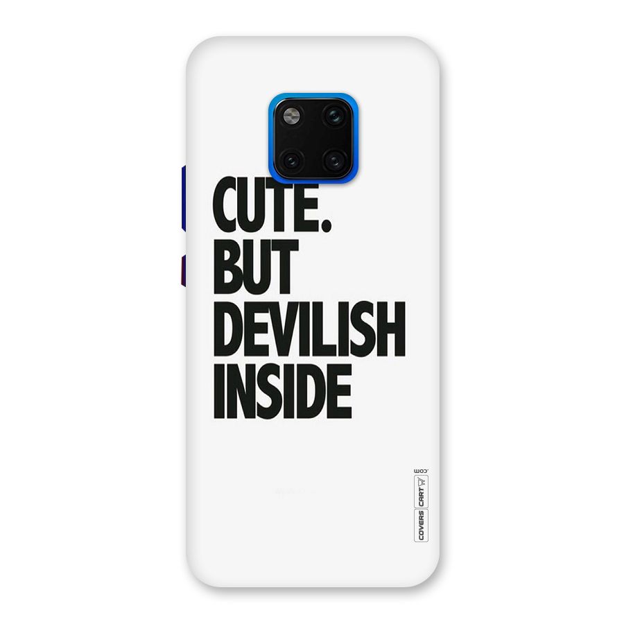 Cute But Devil Back Case for Huawei Mate 20 Pro