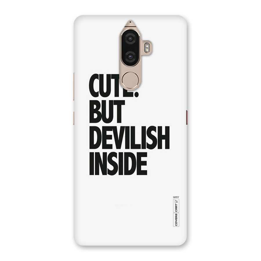 Cute But Devil Back Case for Lenovo K8 Note