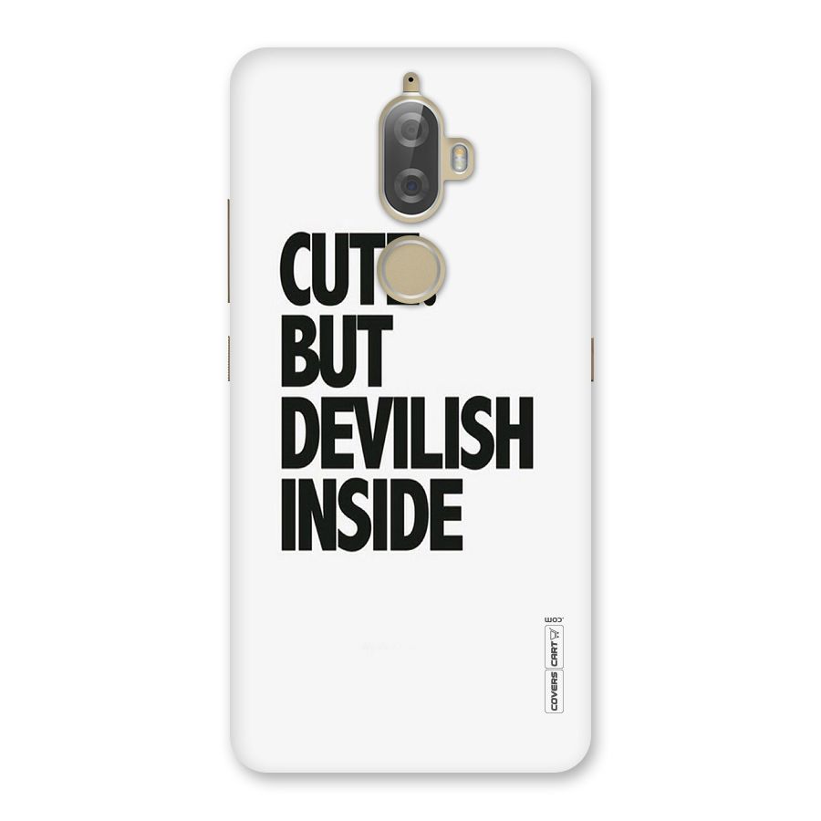 Cute But Devil Back Case for Lenovo K8 Plus