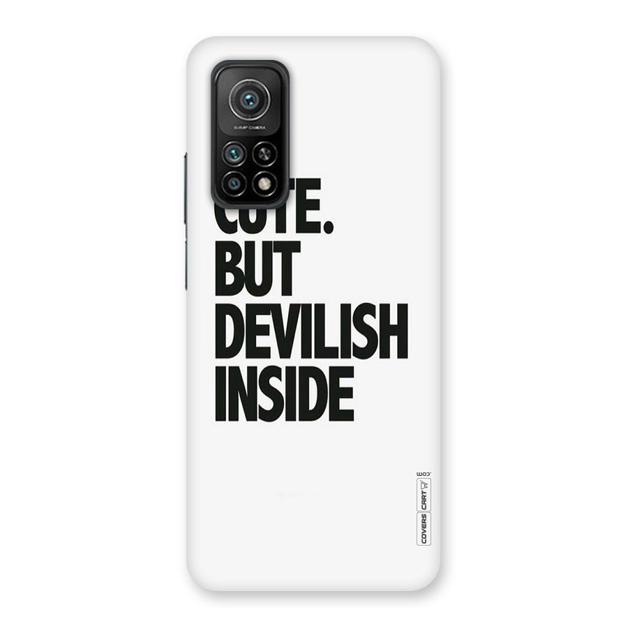 Cute But Devil Back Case for Mi 10T Pro 5G
