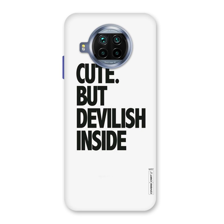 Cute But Devil Back Case for Mi 10i