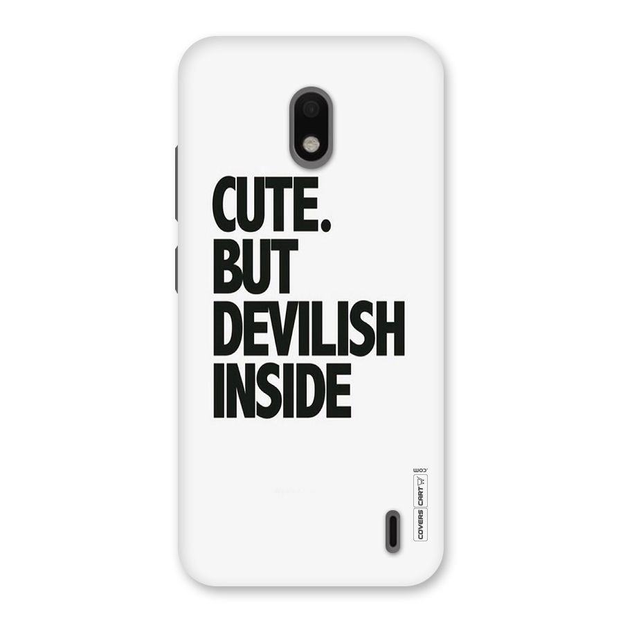 Cute But Devil Back Case for Nokia 2.2