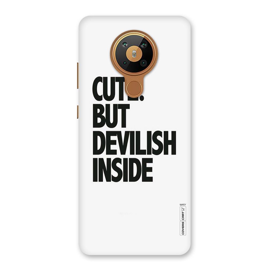 Cute But Devil Back Case for Nokia 5.3
