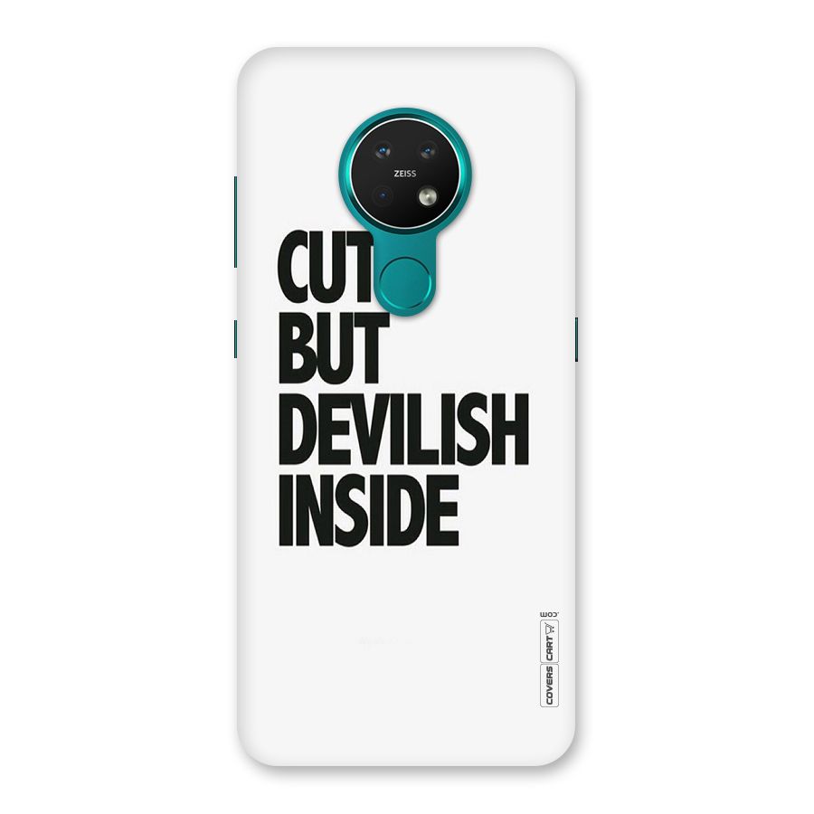 Cute But Devil Back Case for Nokia 7.2