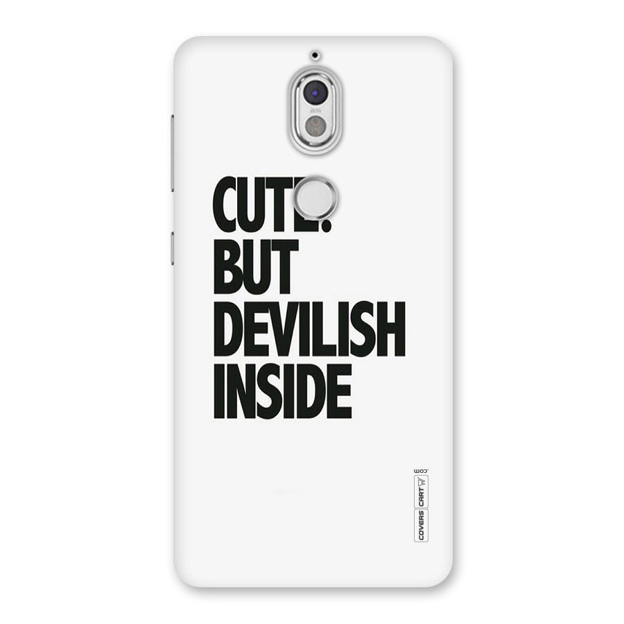 Cute But Devil Back Case for Nokia 7