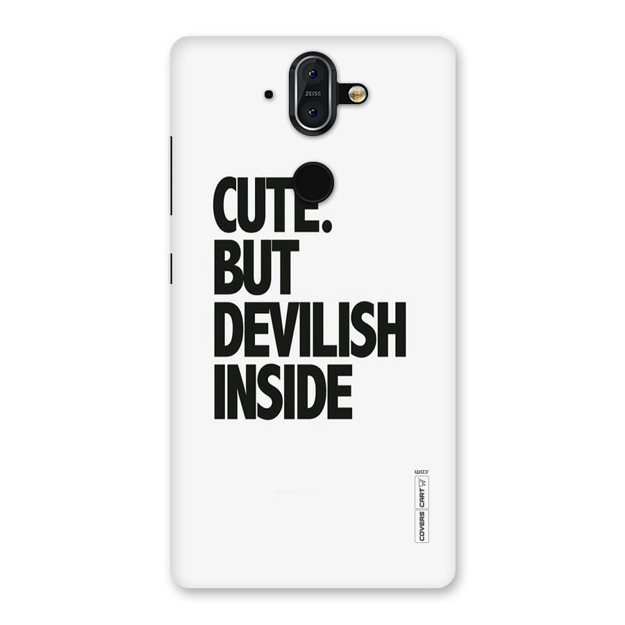 Cute But Devil Back Case for Nokia 8 Sirocco
