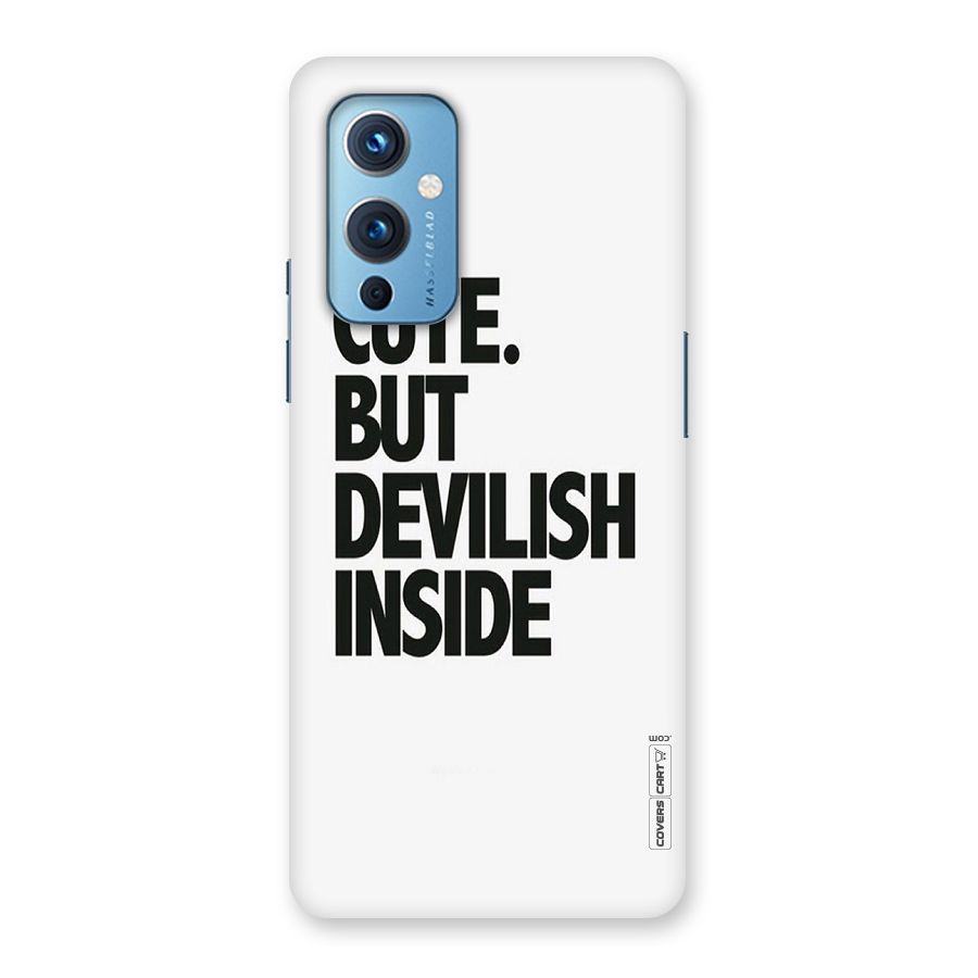 Cute But Devil Back Case for OnePlus 9