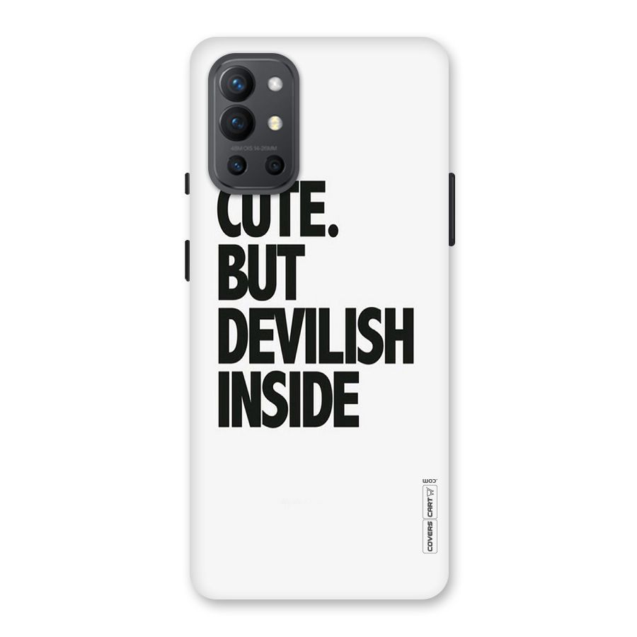 Cute But Devil Back Case for OnePlus 9R