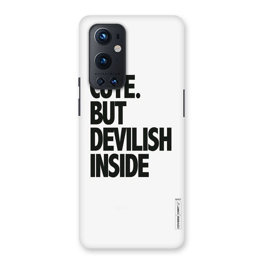 Cute But Devil Back Case for OnePlus 9 Pro