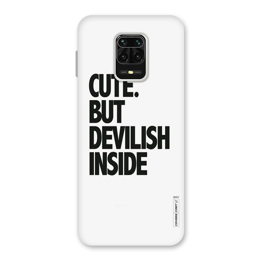 Cute But Devil Back Case for Poco M2 Pro