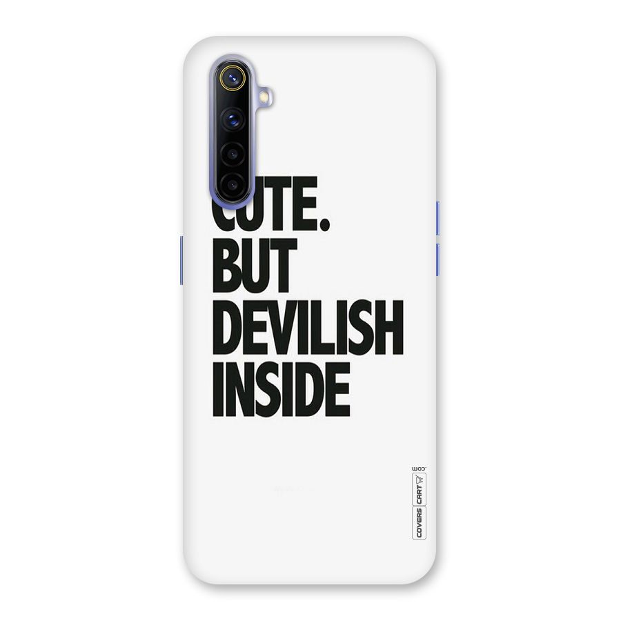 Cute But Devil Back Case for Realme 6i