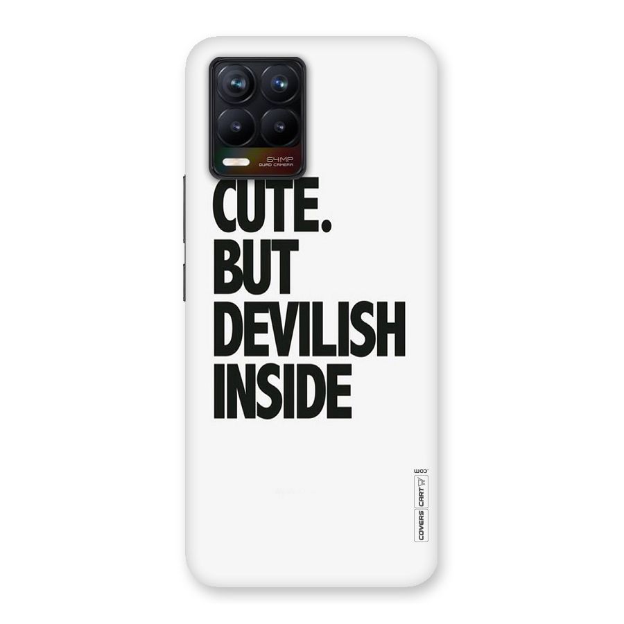 Cute But Devil Back Case for Realme 8